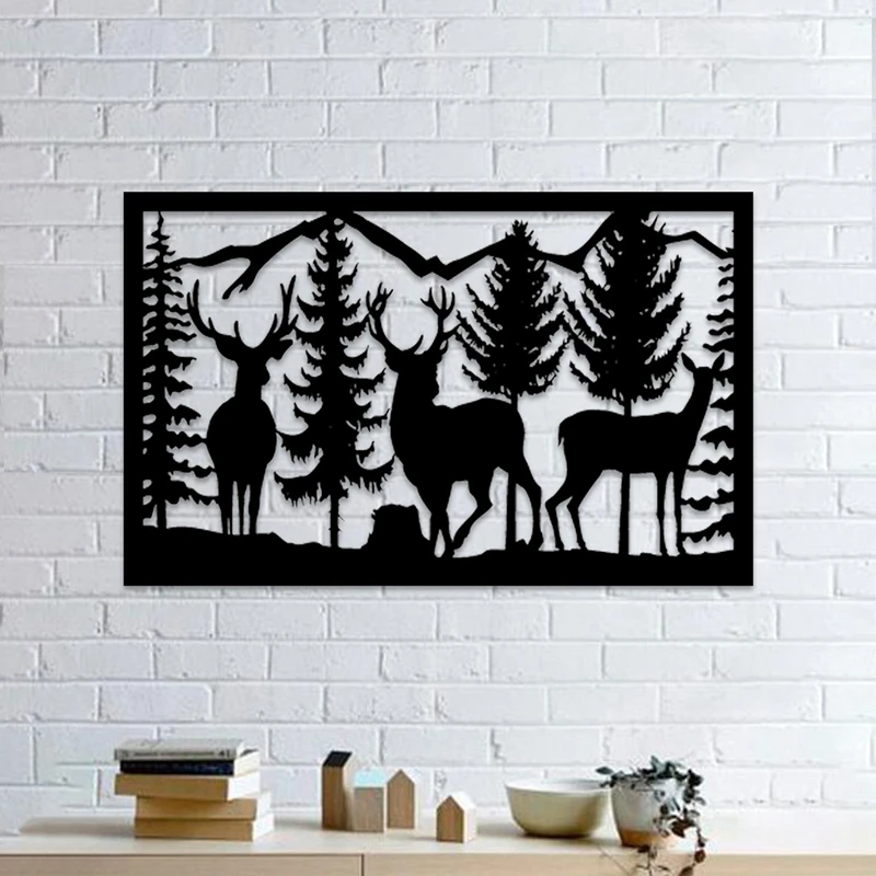 استیکر مدل گوزنها