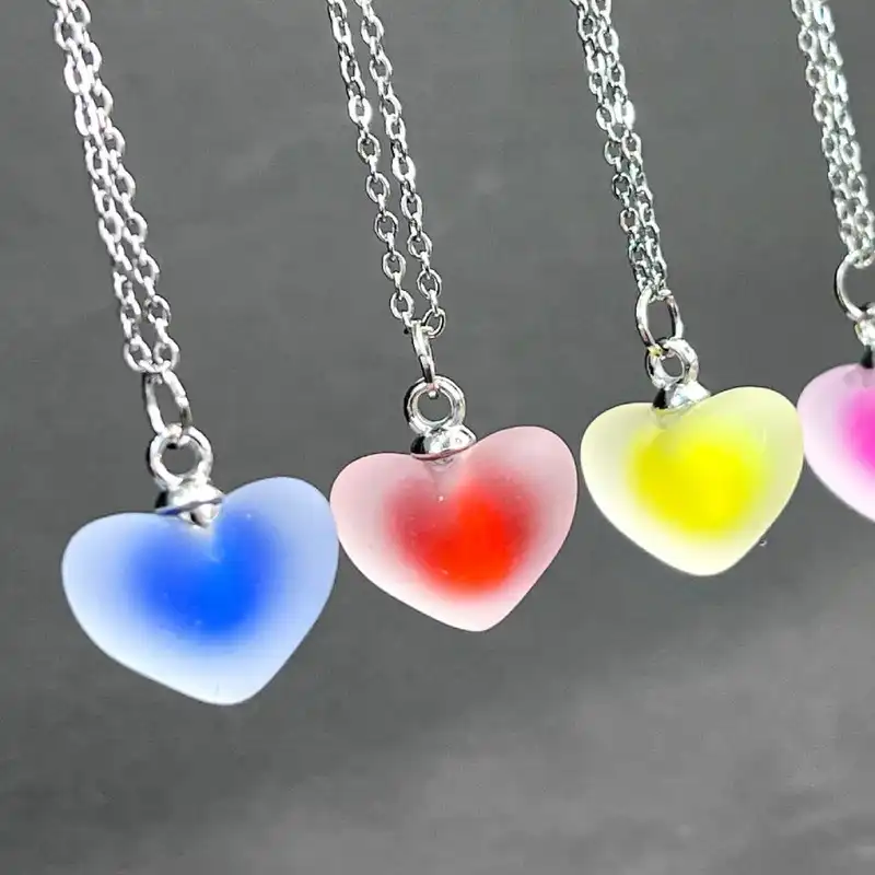 گردنبند زنانه مدل قلبی