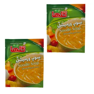 سوپ ورمیشل نیمه آماده گلها - 70 گرم بسته 2 عددی