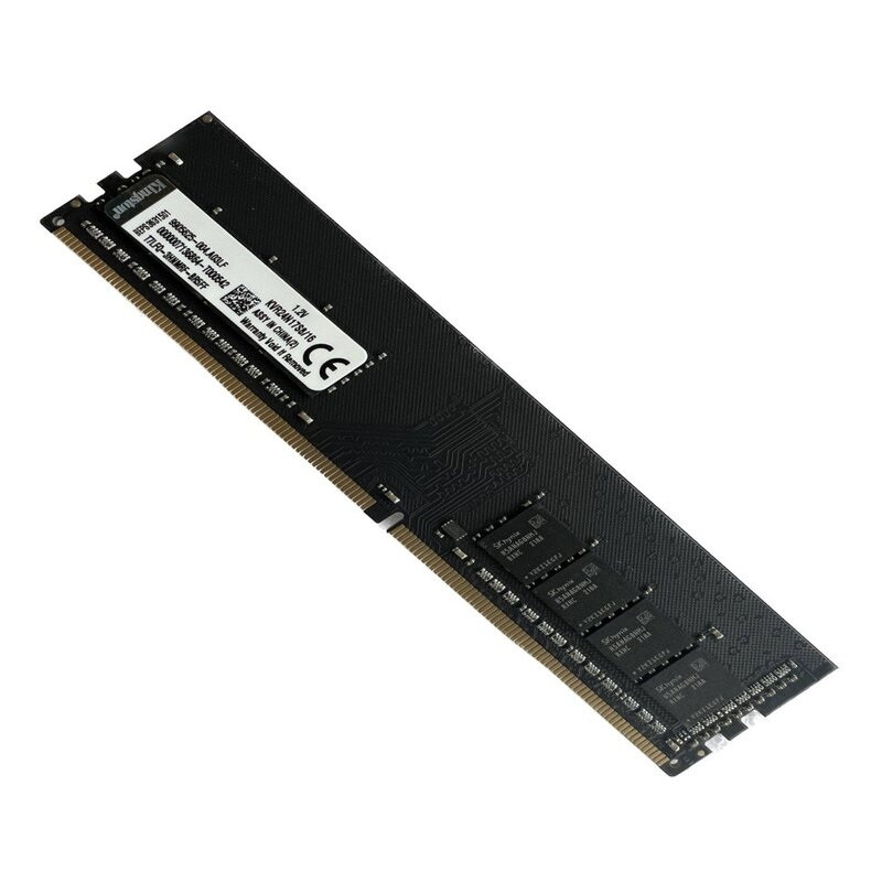 رم دسکتاپ DDR4 تک کاناله 2400 مگاهرتز کینگستون مدل KVR ظرفیت 16 گیگابایت 