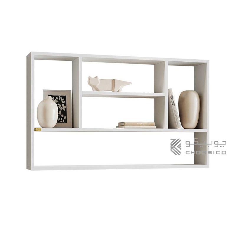 کتابخانه دیواری پنج طبقه چوبیکو مدل ch760
