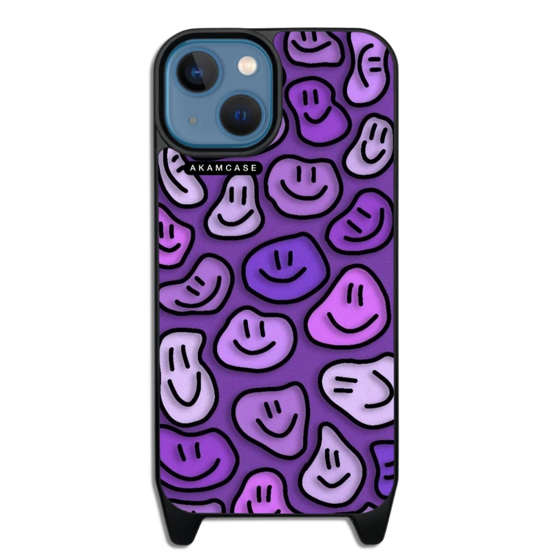 کاور آکام مدل AMCWLA14-HAPPY FACE12 مناسب برای گوشی موبایل اپل iPhone 14