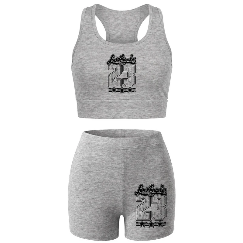 ست نیم تنه و شلوارک راحتی زنانه مدل شماره