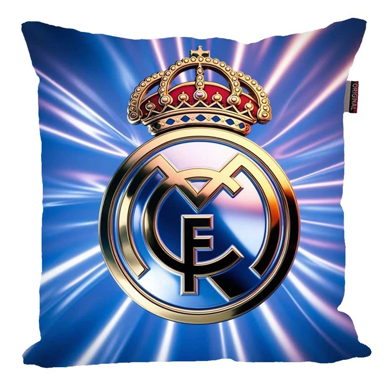 کوسن پاد آفرین مدل فوتبالی طرح تیم رئال مادرید کد 02000