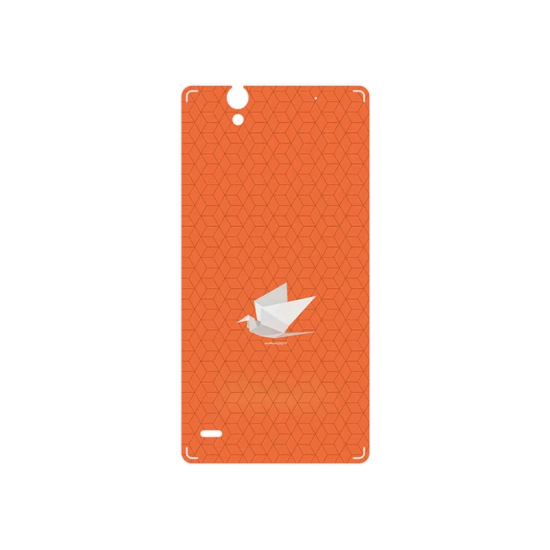 برچسب پوششی ماهوت مدل Minimalist origami bird مناسب برای گوشی موبایل سونی Xperia C4