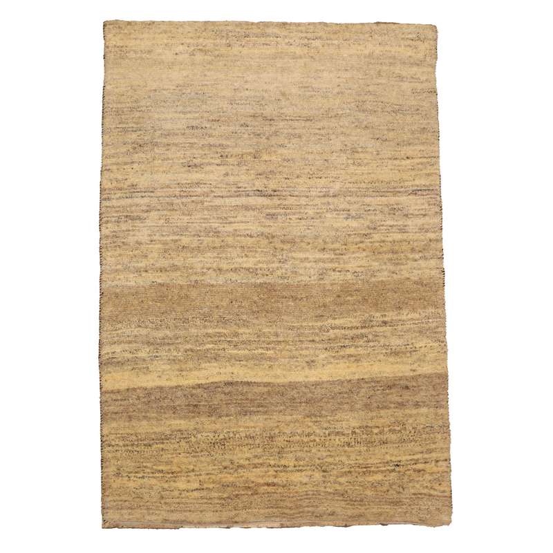 گبه دستباف یک و نیم متری طرح مدرن کد 4040437