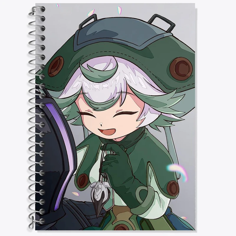 دفتر زبان 50 برگ خندالو مدل دو خط طرح باندرود و میدوری انیمه ساخته شده در پرتگاه کد 24342