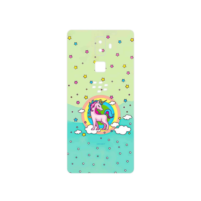 برچسب پوششی ماهوت مدل Rainbow unicorn adventure مناسب برای گوشی موبایل بلک بری Evolve