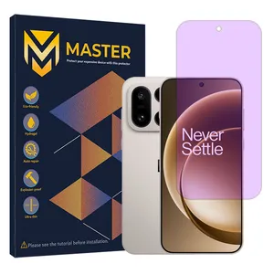 Master Hydrogel model anti purple screen protector suitable for OnePlus 15 mobile phone