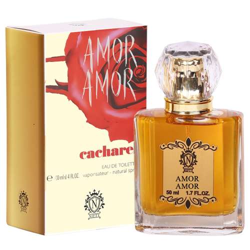 ادو تویلت زنانه نیفتی مدل AMOR AMOR حجم 50 میلی لیتر