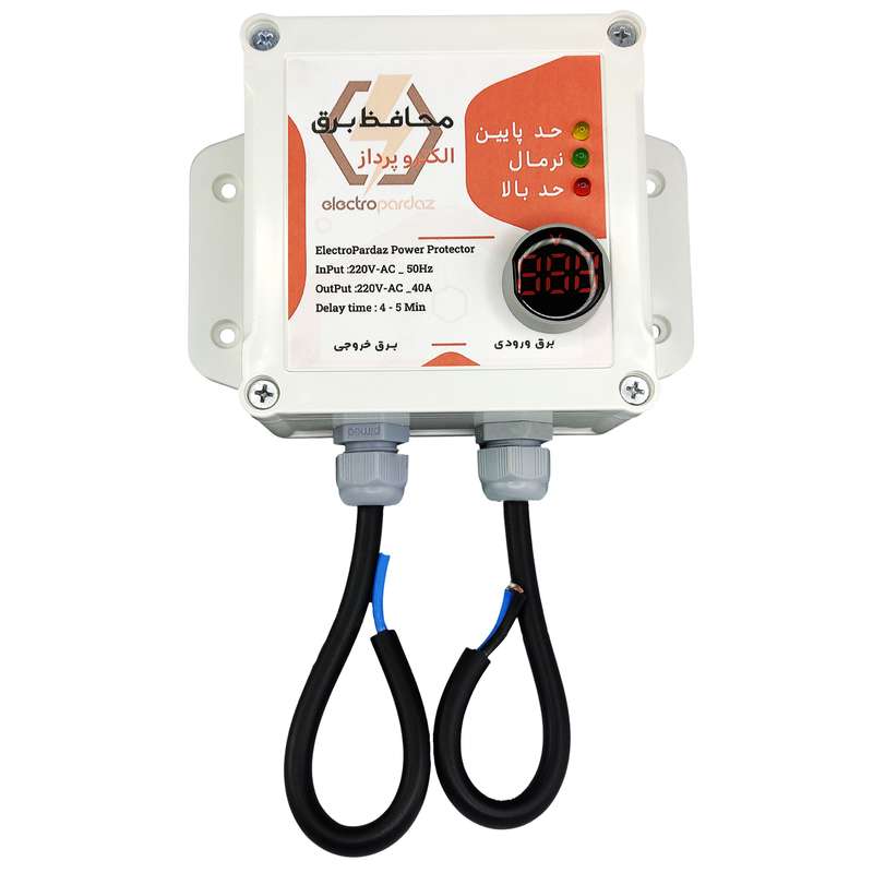 محافظ ولتاژ الکتروپرداز مدل 220v40A/VOLT