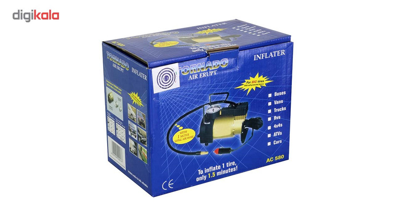 کمپرسور باد فندکی تورنادو مدل BT4 کمپرسور باد فندکی تورنادو مدل BT4