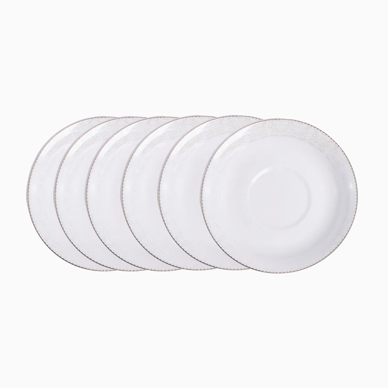 نعلبکی مقصود مدل دلاریس لوستر بسته 6 عددی 