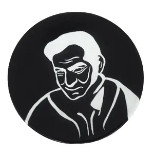 بشقاب دیوارکوب سفالی طرح استاد شهریار