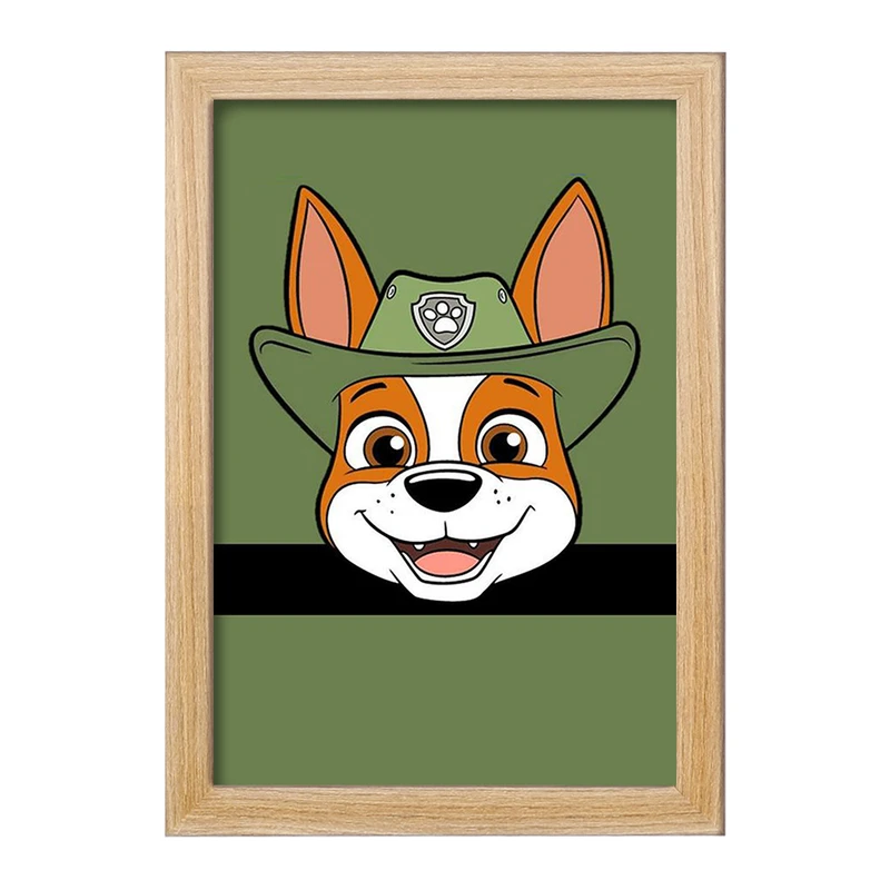 تابلو خندالو مدل انیمیشن سگ های نگهبان کد 26920