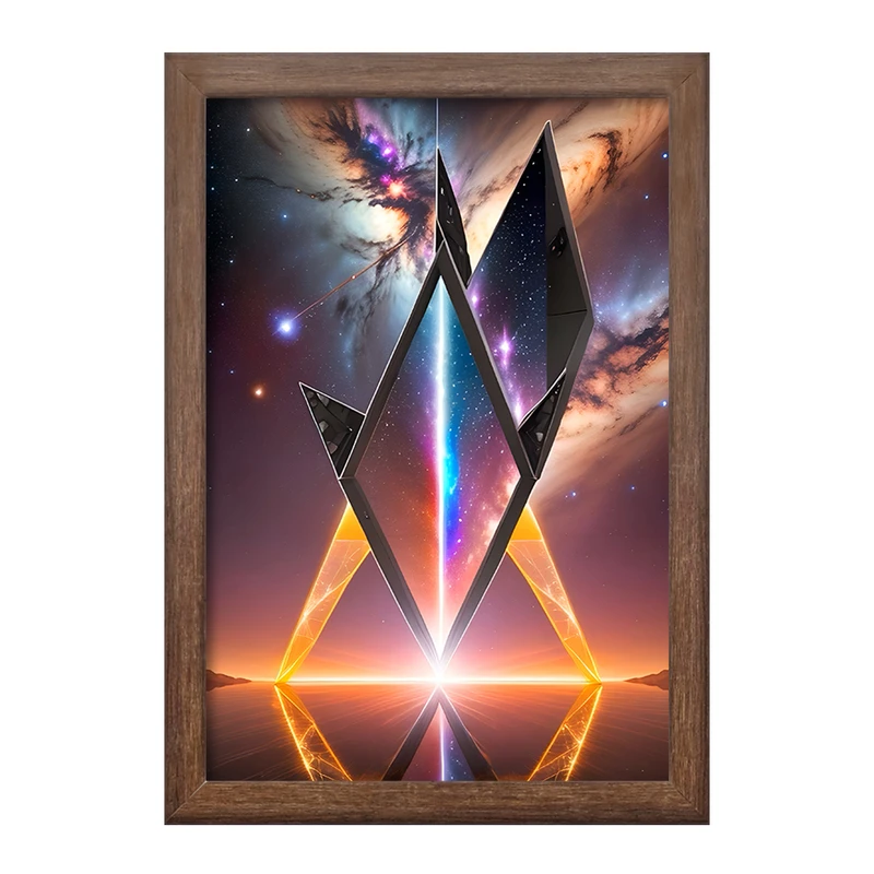 تابلو خندالو طرح اتریوم (Ethereum) کد F10613