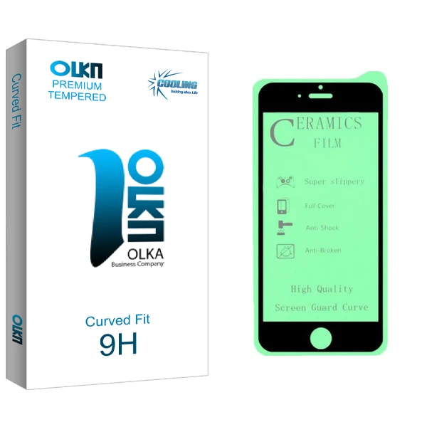 محافظ صفحه نمایش سرامیکی کولینگ مدل Olka glass مناسب برای گوشی موبایل اپل Iphone 6s/6