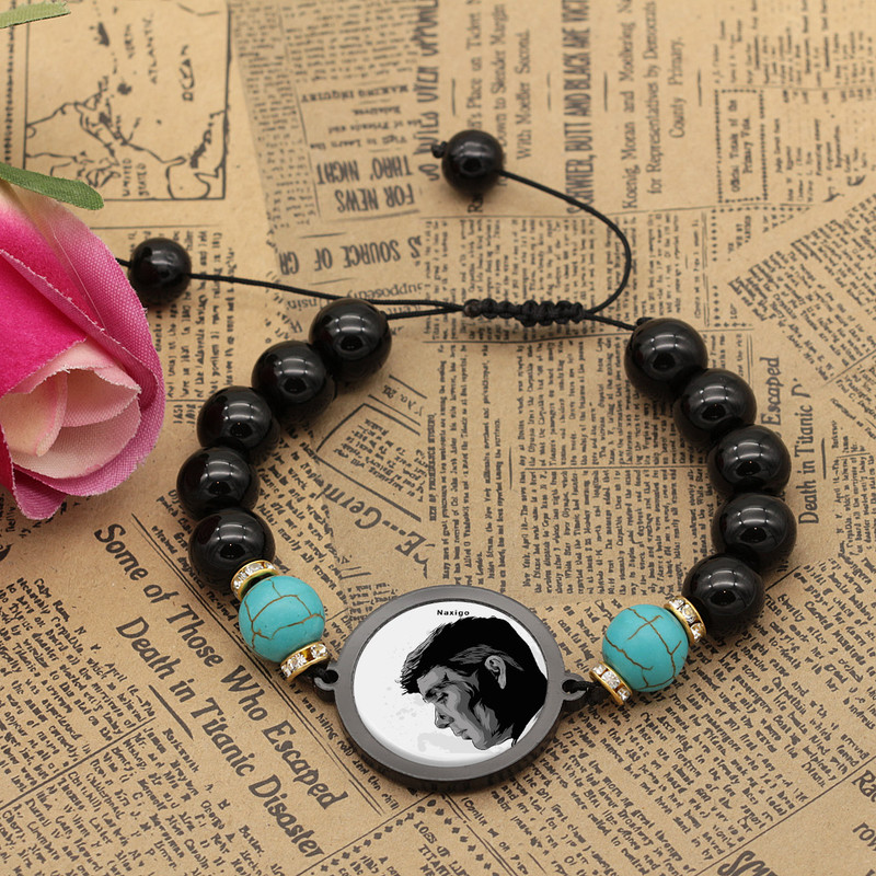 دستبند زنانه ناکسیگو طرح توماس شلبی کد BR4328