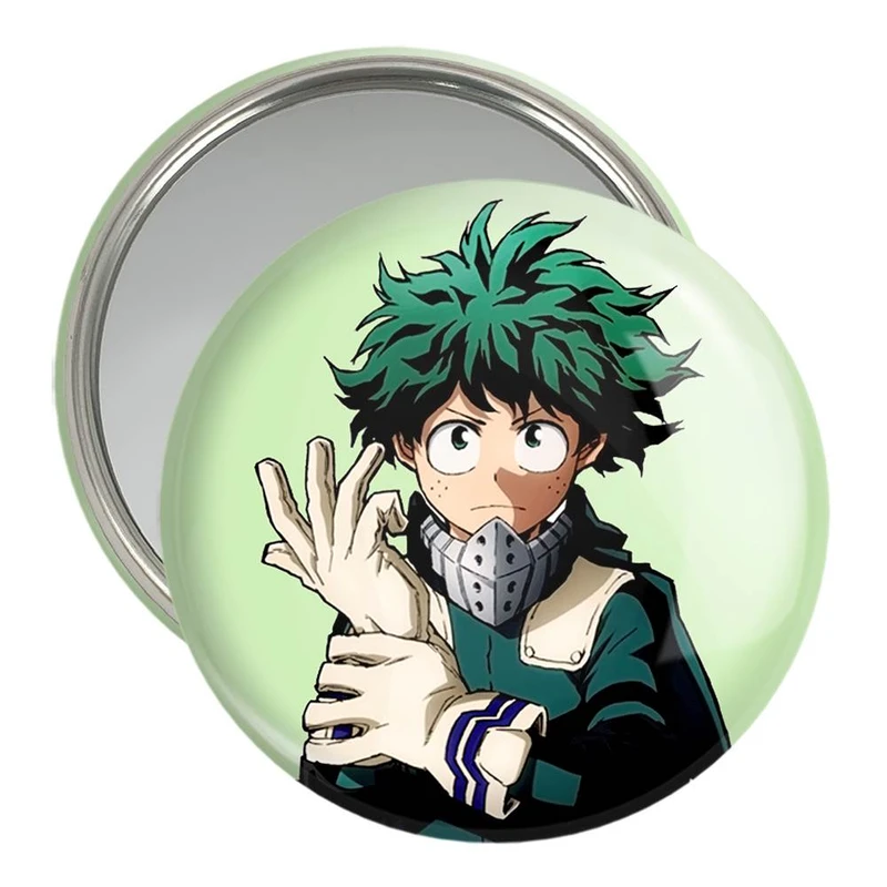 آینه جیبی خندالو مدل ایزوکو میدوریا انیمه آکادمی قهرمان من My Hero Academia  کد 10074