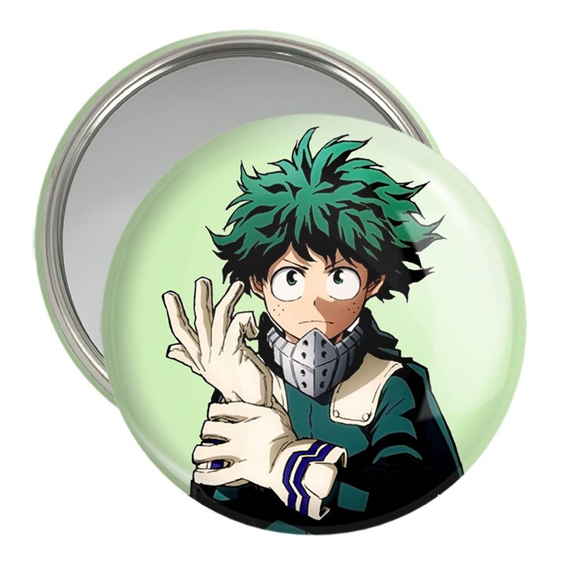 آینه جیبی خندالو مدل ایزوکو میدوریا انیمه آکادمی قهرمان من My Hero Academia  کد 10074
