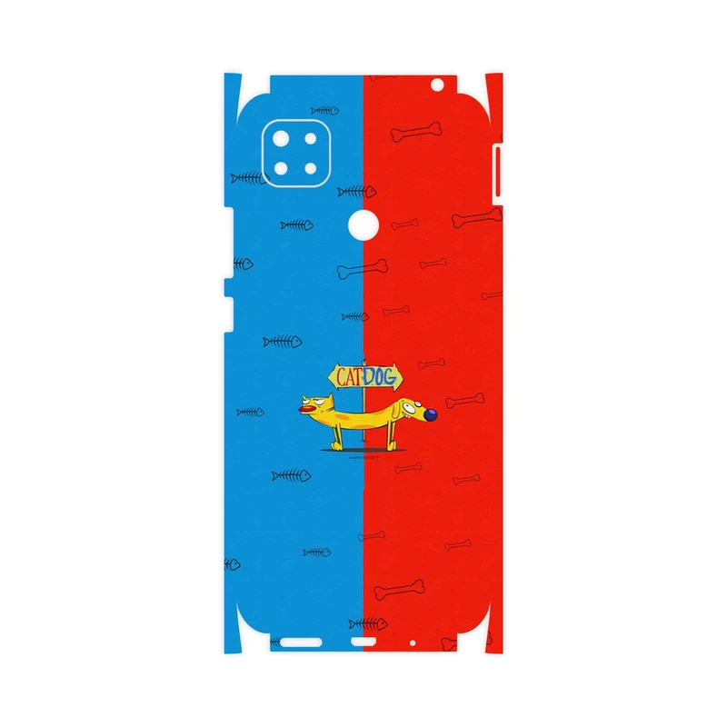 برچسب پوششی ماهوت مدل CatDog-FullSkin مناسب برای گوشی موبایل شیائومی Redmi 9 Activ