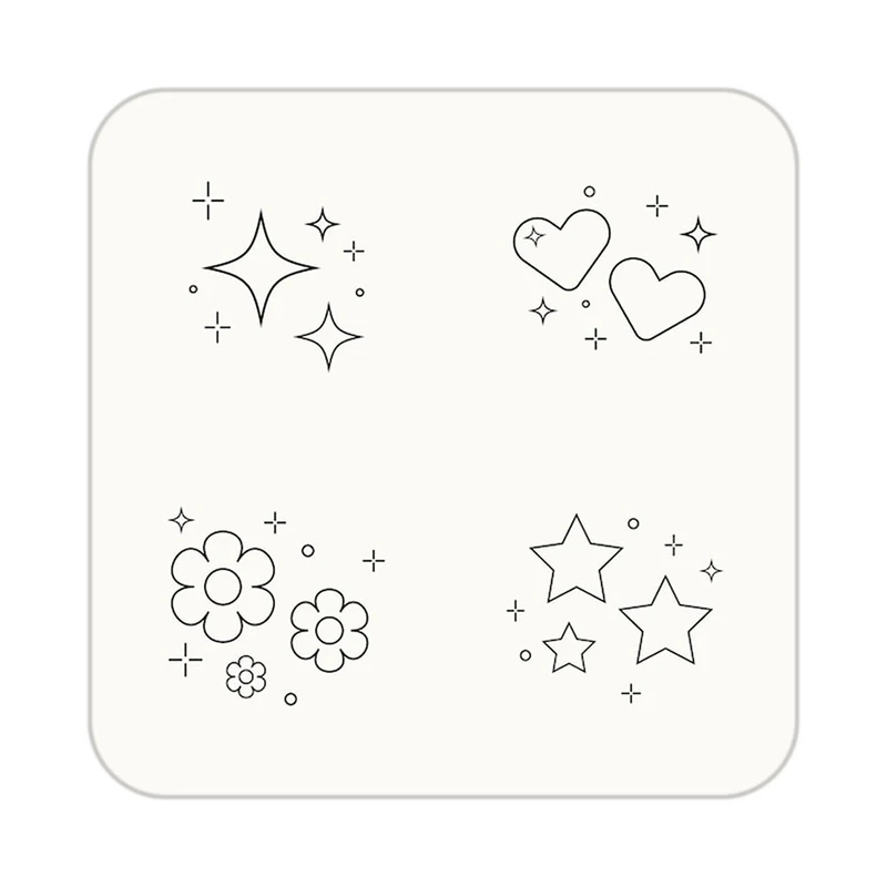 زیر لیوانی کاکتی طرح عاشقانه مدل mp40227