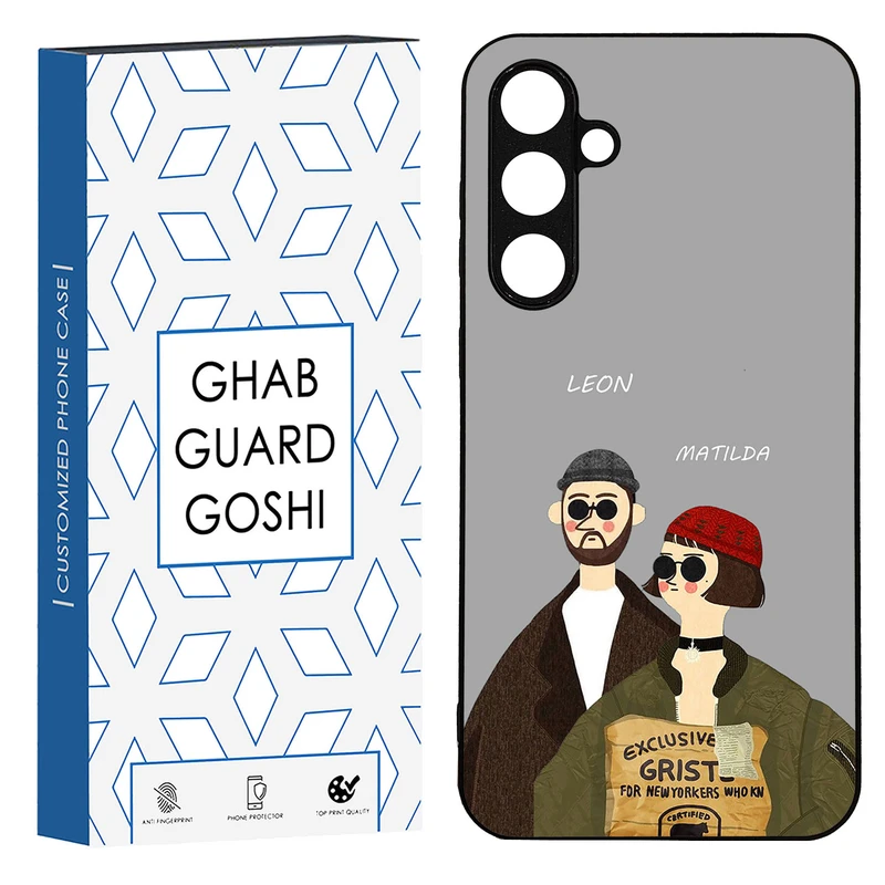 کاور قاب گارد گوشی طرح لئون و ماتیلدا کد TPU-095 مناسب برای گوشی موبایل سامسونگ Galaxy A54