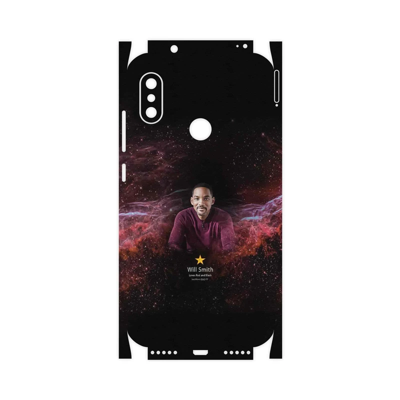 برچسب پوششی ماهوت مدل Will Smith-FullSkin مناسب برای گوشی موبایل شیائومی Redmi Note 6 Pro