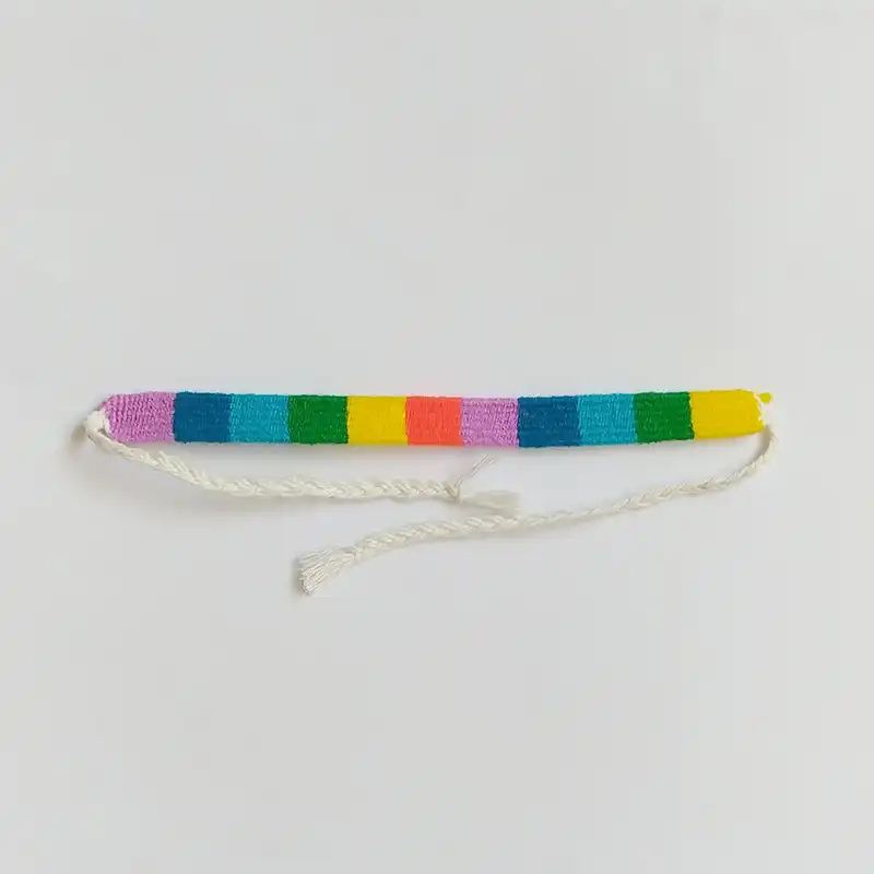 دستبند مدل رنگین کمان کد 07