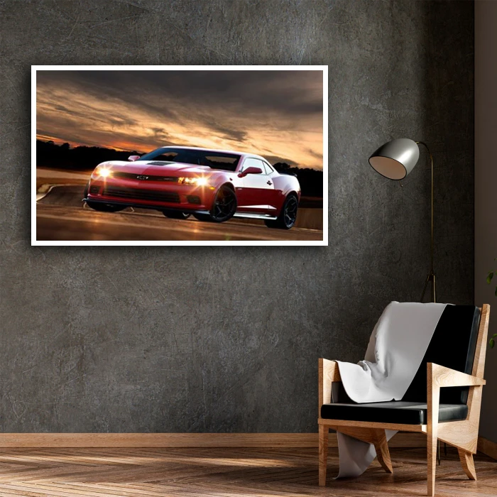 تابلو نوری بکلیت طرح ماشین کلاسیک مدل W-D1338