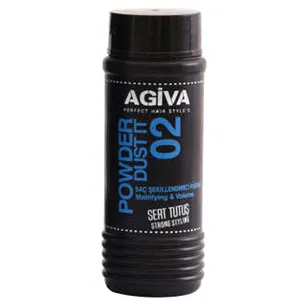  پودر جالت دهنده مو آگیوا مشکی شماره 02