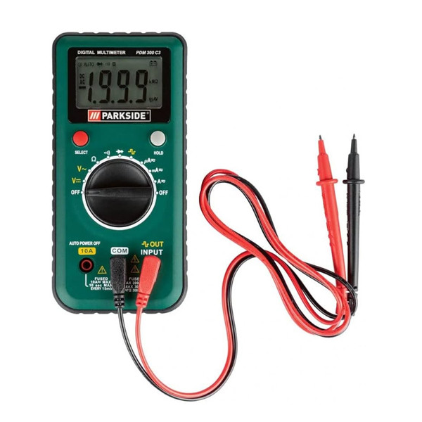 مولتی متر دیجیتال پارکساید مدل Parkside PDM 300 C2