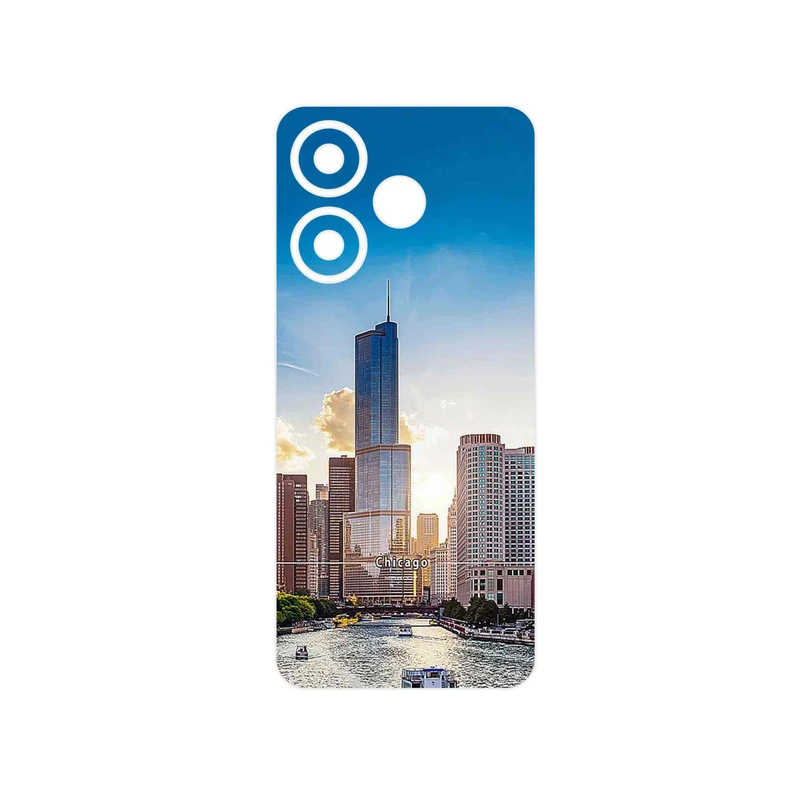 برچسب پوششی ماهوت مدل City of Chicago مناسب برای گوشی موبایل شیائومی Redmi 13