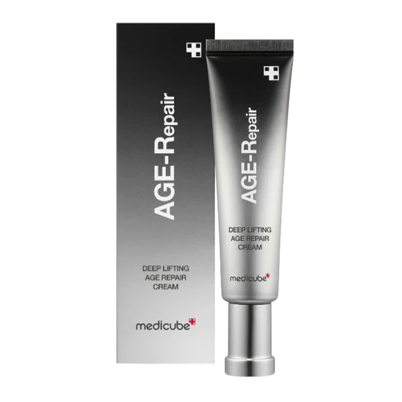 کرم ضد چروک مدیکیوب مدل age-repair مناسب برای انواع پوست حجم 30 میلی لیتر