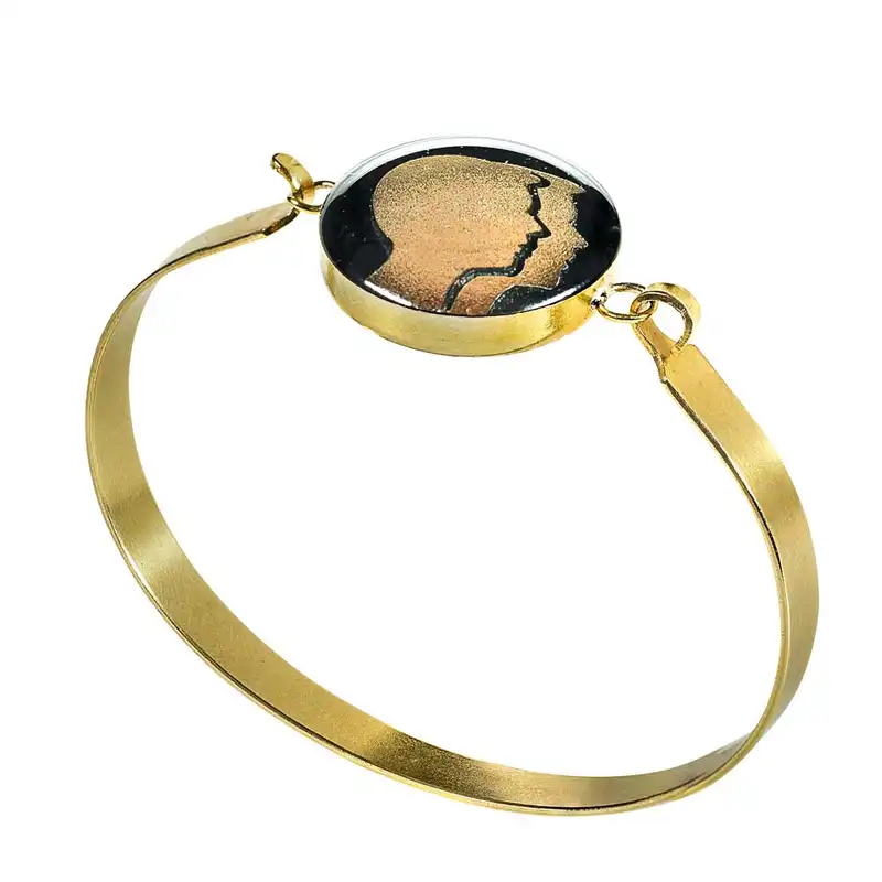 النگو زنانه آلتین هنر مدل ماه خرداد