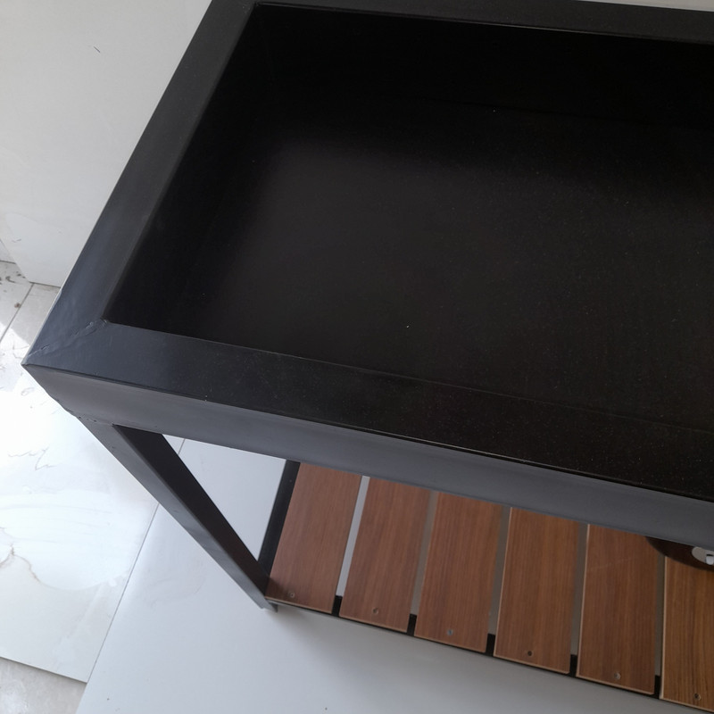 کباب پز ذغالی مدل فن دار کد 114