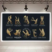 استیکر طرح ارایشگاه کد AR2845