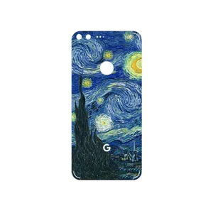 MAHOOT The Starry Night of van Gogh Cover Sticker for Google Pixel