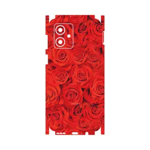 MAHOOT Red_Flower-FullSkin Cover Sticker for Motorola Moto G54
