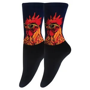 جوراب ساق بلند پسرانه تن پوش هنگامه مدل پنبه کش اسپرت خروس کد P77