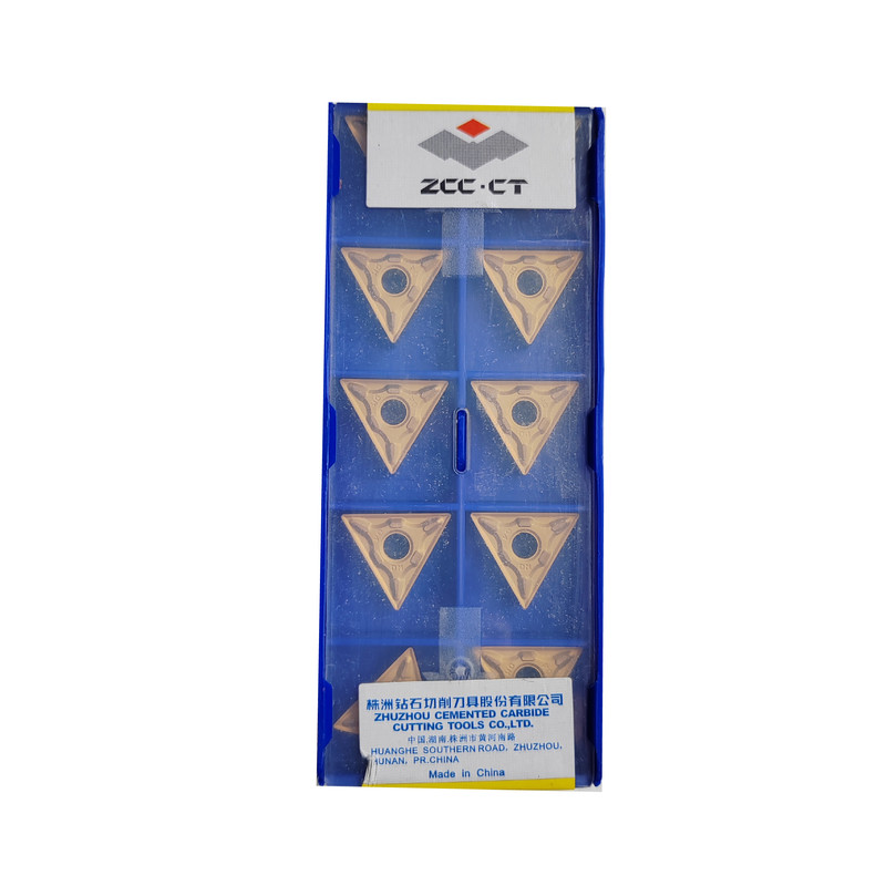 اینسرت تراشکاری زد سی سی مدل TNMG160404_DM بسته 10 عددی