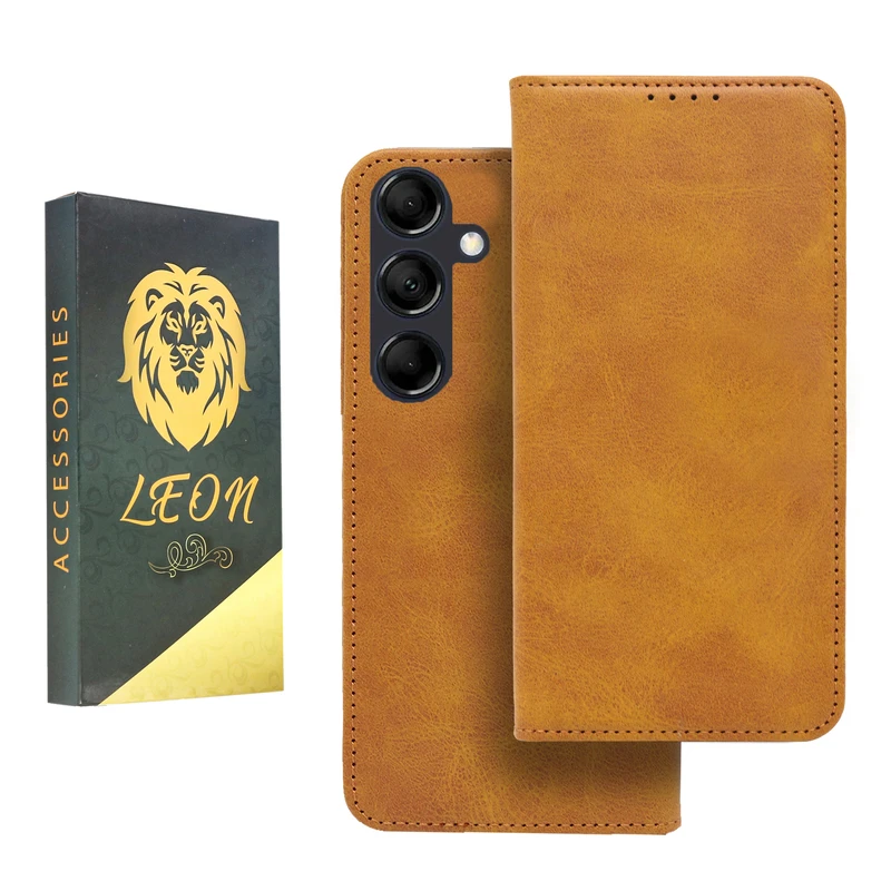 کیف کلاسوری لئون مدل Spork  مناسب برای گوشی موبایل سامسونگ Galaxy A17