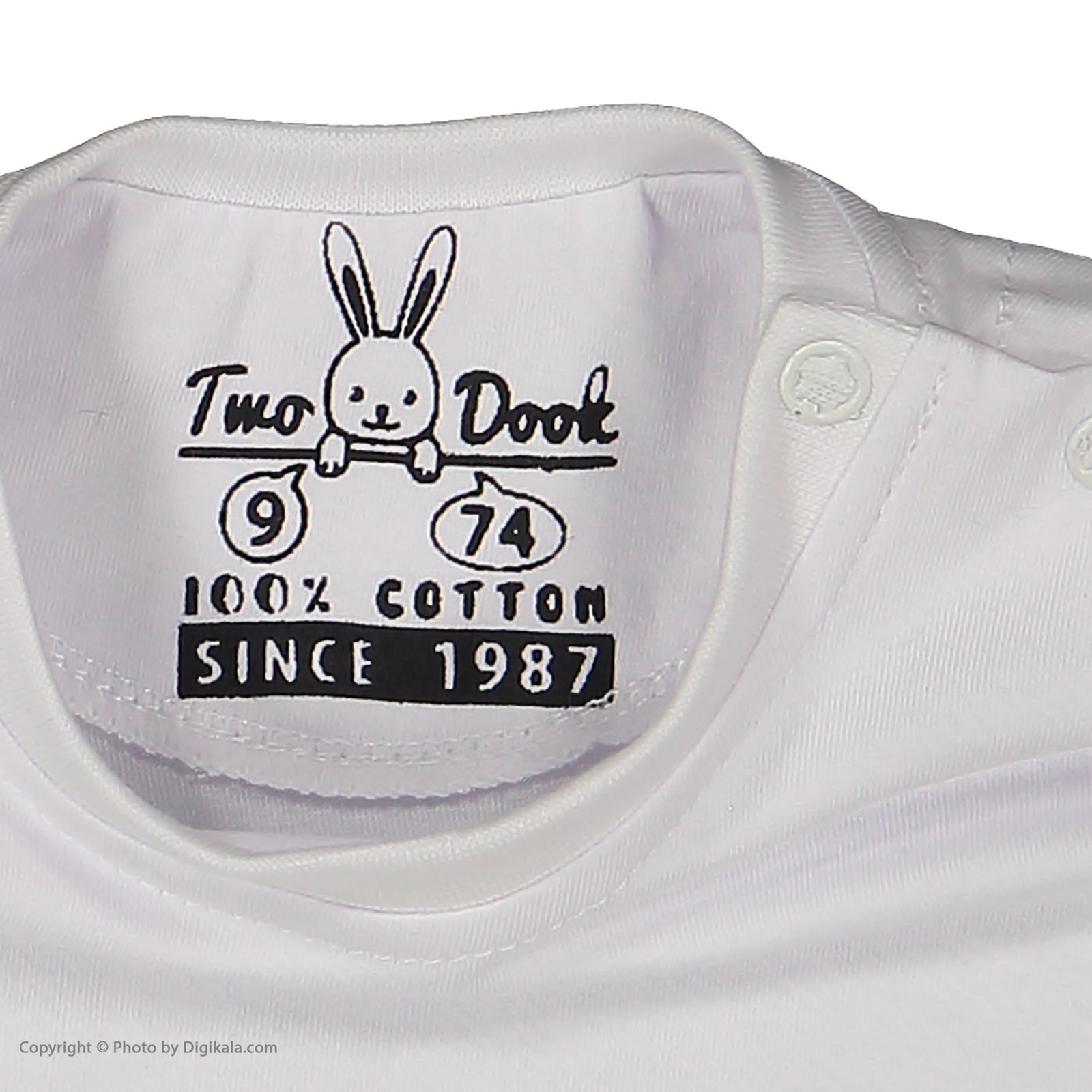ست تی شرت و سرهمی نوزادی تودوک مدل 2151129-08 -  - 6