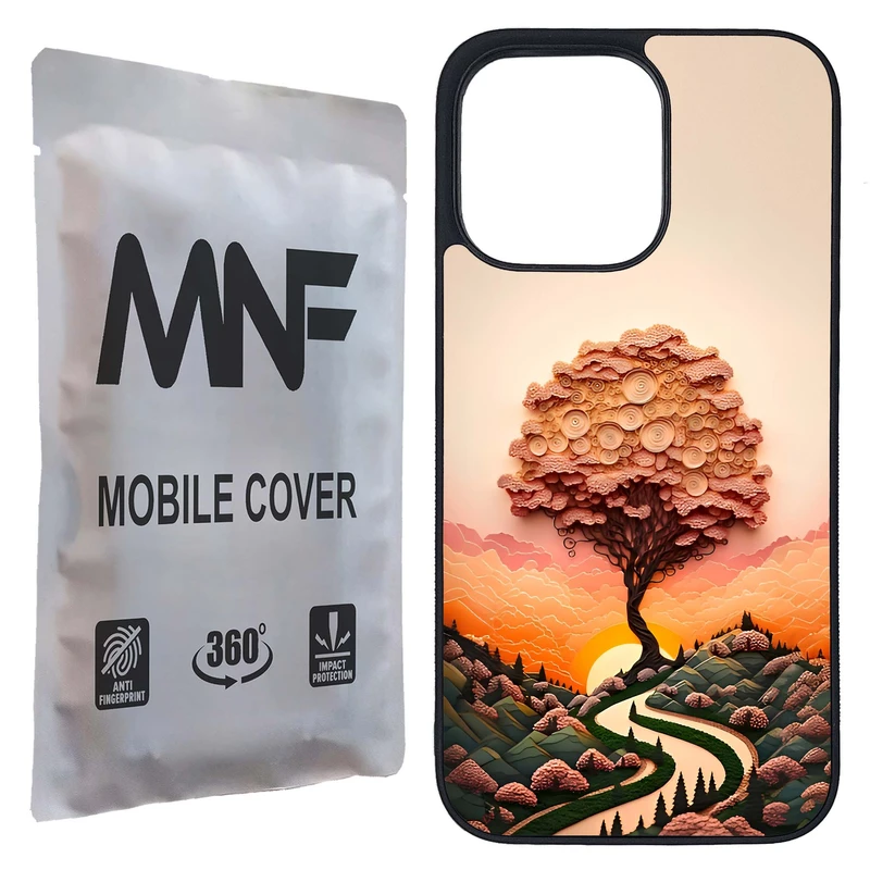 کاور ام ان اف طرح درخت فانتزی کد P-165 مناسب برای گوشی موبایل اپل iPhone 13 Pro