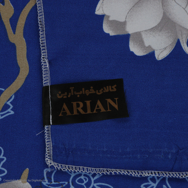 ملحفه آرین مدل کشدار کد ORK دو نفره سایز 180x200 سانتی متر