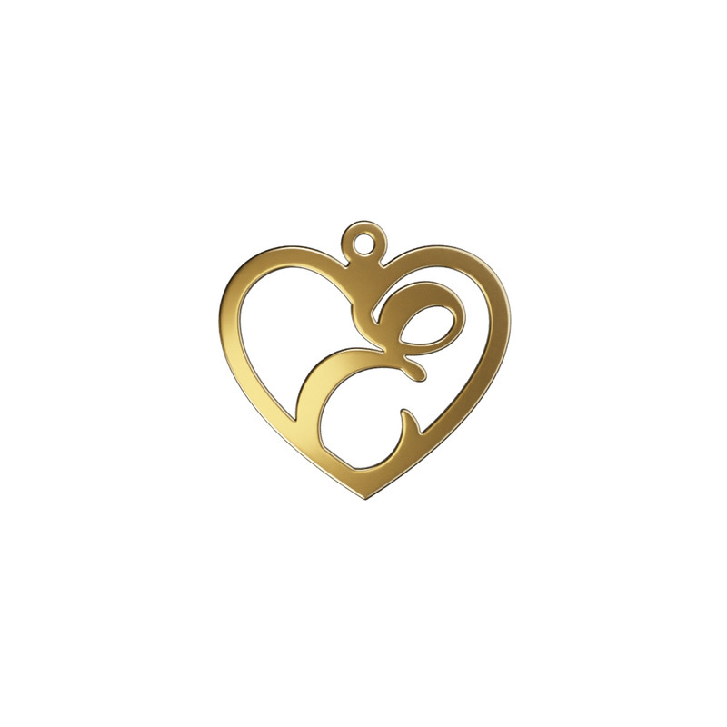 آویز گردنبند طلا 18 عیار زنانه مدوپد مدل E کد kc19060