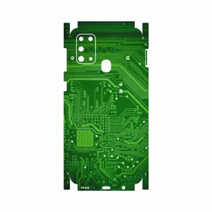 MAHOOT Green Printed Circuit Board-FullSkin Cover Sticker for Samsung Galaxy M31