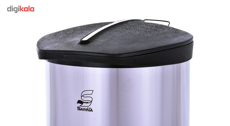 سطل زباله پدالی 20 لیتری سارینا کد 7550