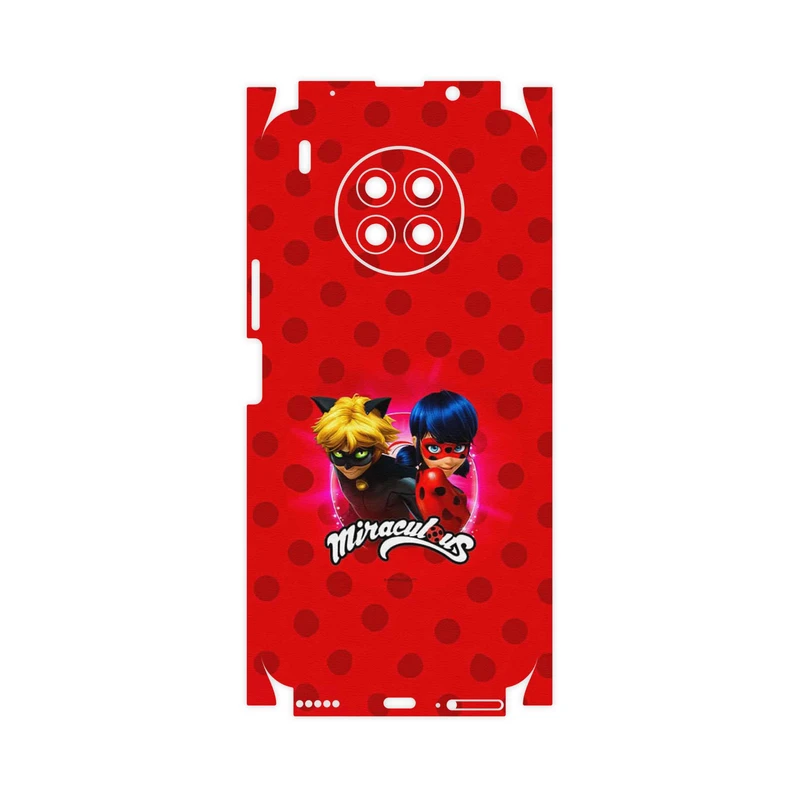 برچسب پوششی ماهوت مدل Ladybug and Cat Noir-FullSkin مناسب برای گوشی موبایل آنر 50 Lite