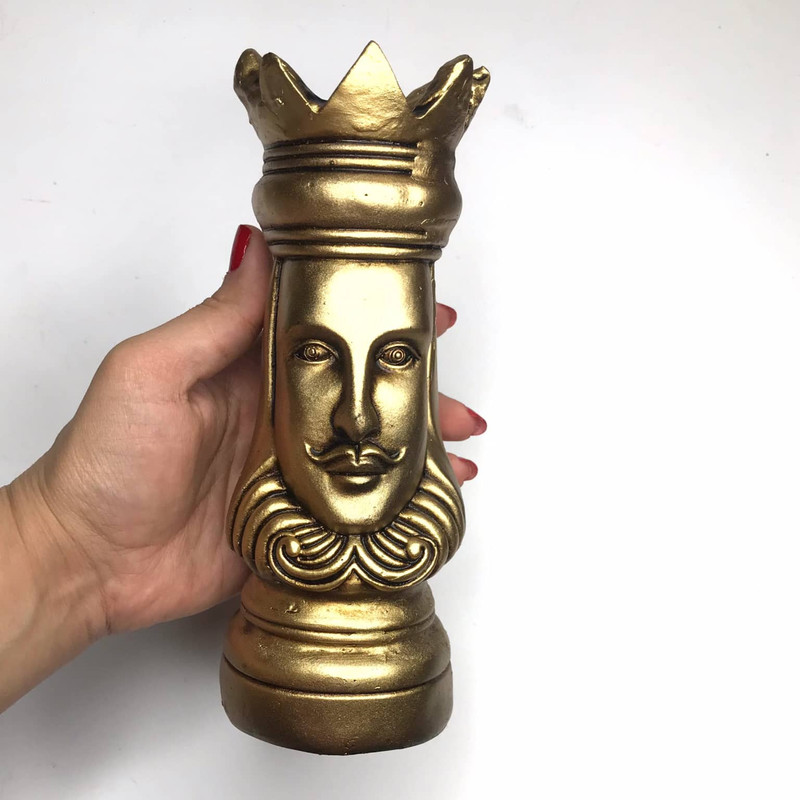 مجسمه مدل پادشاه و ملکه B2 مجموعه 2 عددی